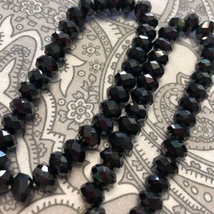 ⬇️ 🌴5 for $20🌴2 black beaded bracelets